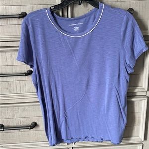 american eagle purple t shirt
